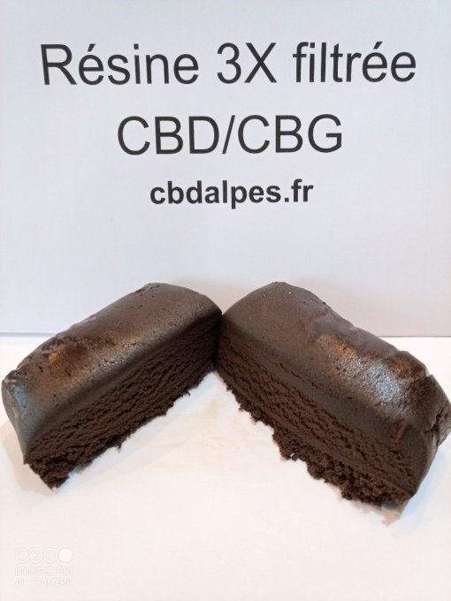 Résine 3x filtrée CBD/CBG 5,50€/gramme
