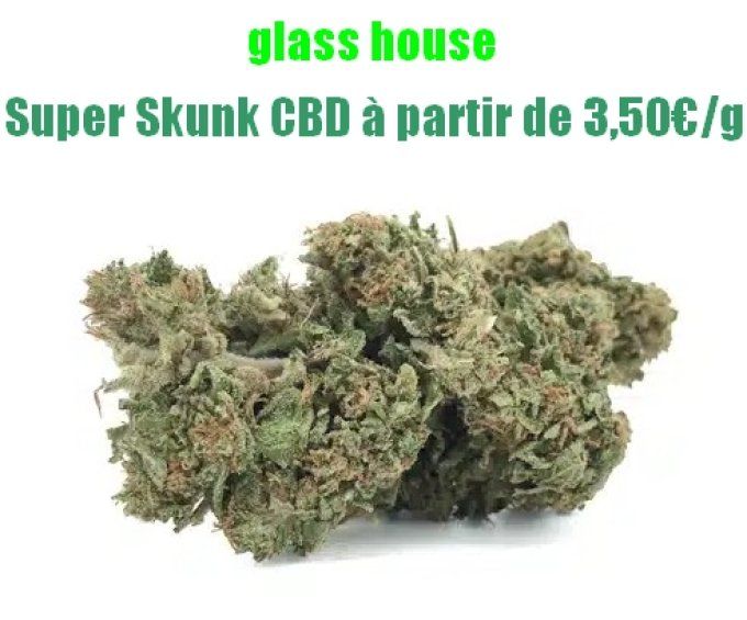 Super Skunk CBD 3,50€/gramme